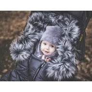 Little Angel fusak DeLuxe Outlast Dítko v šedém fusaku