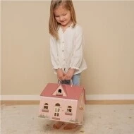  Little Dutch Domeček pro panenky dřevěný přenosný - 