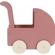 Little Dutch Kočárek pro panenky dřevěný s panenkou 