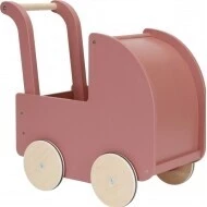 Little Dutch Kočárek pro panenky dřevěný s panenkou 
