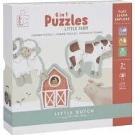  Little Dutch Puzzle 6v1 Farma 