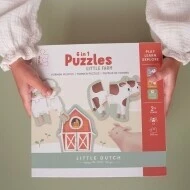 Little Dutch Puzzle 6v1 Farma 