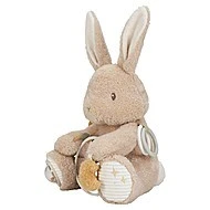 Little Dutch Králíček plyšový s aktivitami Newborn Natural
