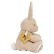 Little Dutch Králíček plyšový s aktivitami Newborn Natural