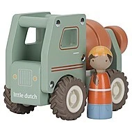 Little Dutch Náklaďák s míchačkou dřevěný 