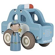 Little Dutch Policejní auto dřevěné
