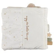 Little Dutch Textilní knížka s aktivitami Newborn Naturals