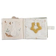 Little Dutch Textilní knížka s aktivitami Newborn Naturals