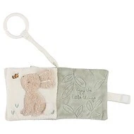 Little Dutch Závěsná textilní knížka s aktivitami Newborn Natural