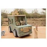  Little Dutch Auto s vkládacími tvary dřevěné Safari Friends - 
