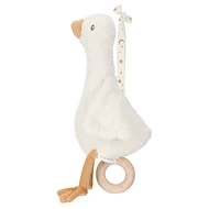  Little Dutch Hudební hračka Newborn Naturals Husa