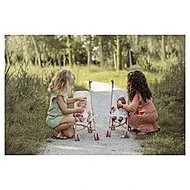  Little Dutch Kočárek pro panenky golfky skládací - 