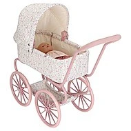 Little Dutch Kočárek pro panenky Soft Flowers 