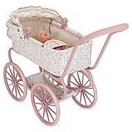 Little Dutch Kočárek pro panenky Soft Flowers 