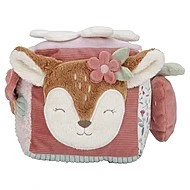 Little Dutch Kostka textilní s aktivitami Fairy Garden 