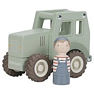 Little Dutch Traktor dřevěný 