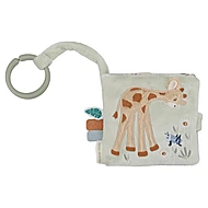  Little Dutch Závěsná textilní knížka s aktivitami Newborn Naturals Safari Friends
