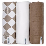  LODGER Swaddler Solid Matcha 3 ks Buffalo