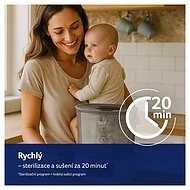  Lovi Elektrický sterilizátor se sušičkou - 