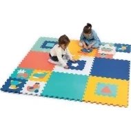 LUDI Pěnové puzzle 180x180cm Jumbo XXL 
