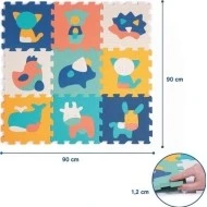 LUDI Puzzle pěnové 90x90cm 