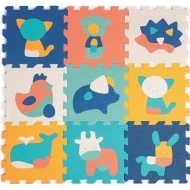  LUDI Puzzle pěnové 90x90cm Zvířátka