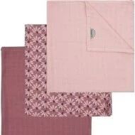 Luma Mušelínová plenka z bambusu 70x70cm 3 ks Flowerfever