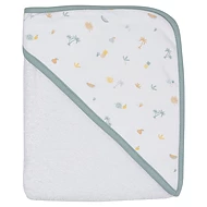  LUMA Babycare froté osuška s kapucí Memphis grey Tropical Island