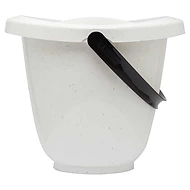 LUMA Babycare kyblík na koupání a pleny s víkem Speckles White