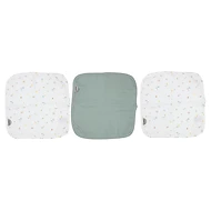  Luma Mušelínové žínky na obličej 3 ks Sunset shapes Tropical Island