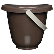  LUMA Babycare kyblík na koupání a pleny s víkem Espresso