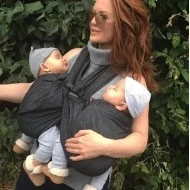 Minimonkey Nosítka TWIN pro dvojčata Nosítko pro dvojčata