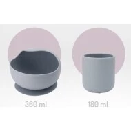 MoMi AMI Silikonový jídelní set MoMi AMI jídelní set
