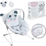 MoMi GLOSSY vibrační lehátko s melodií 