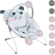 MoMi GLOSSY vibrační lehátko s melodií 