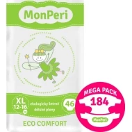 MonPeri pleny ECO comfort varianta XL 12-16kg 184ks