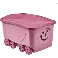 Box Fancy s kolečky varianta Růžová