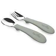  NUVITA Set lžička a vidlička Sage Green