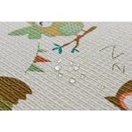  PARKLON Hrací podložka Silky Standard 150 x 200 cm Sovičky - Voda na podložce