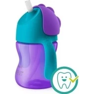 Avent Hrneček s ohebným brčkem 200ml dívka