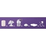 Avent Odsávačka mateřského mléka Natural elektronická Single SCF395/11 