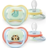 Philips Avent Šidítko Ultra Air Nocni chlapec 0-6m 2ks