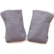PINKIE Rukavice na kočárek Small Grey Comb
