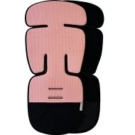  PINKIE Podložka do kočárku Label Pink/Black