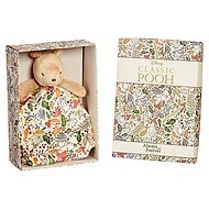 Rainbow Plyšový muchláček Medvícek PÚ se vzorovanou látkou 