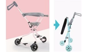  Reemy cestovní tříkolový kočárek Aluminium Travel 