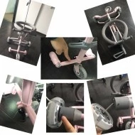  Reemy cestovní tříkolový kočárek Aluminium Travel - 