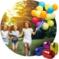 RKids Helium set vč. 30ks balónků Balonky