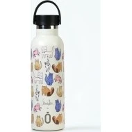  Runbott Termoláhev 600 ml Cats white