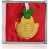  Taf Toys Knížka 3v1 pro nejmenší - Ananas v kapsičce